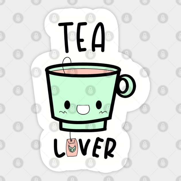 Tea Lover Sticker by adventurewins